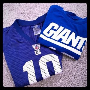 NFL Giants Toddler Jersey and Tee.